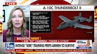 Former A-10 pilot recounts being hit over Baghdad, credits training for survival