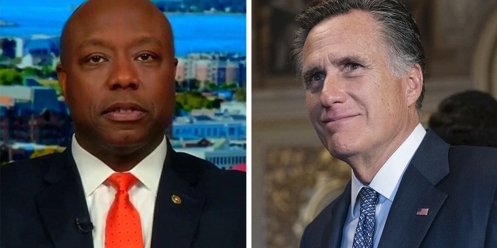 Sen. Scott addresses Mitt Romney's decision to convict Trump Fox News(01)