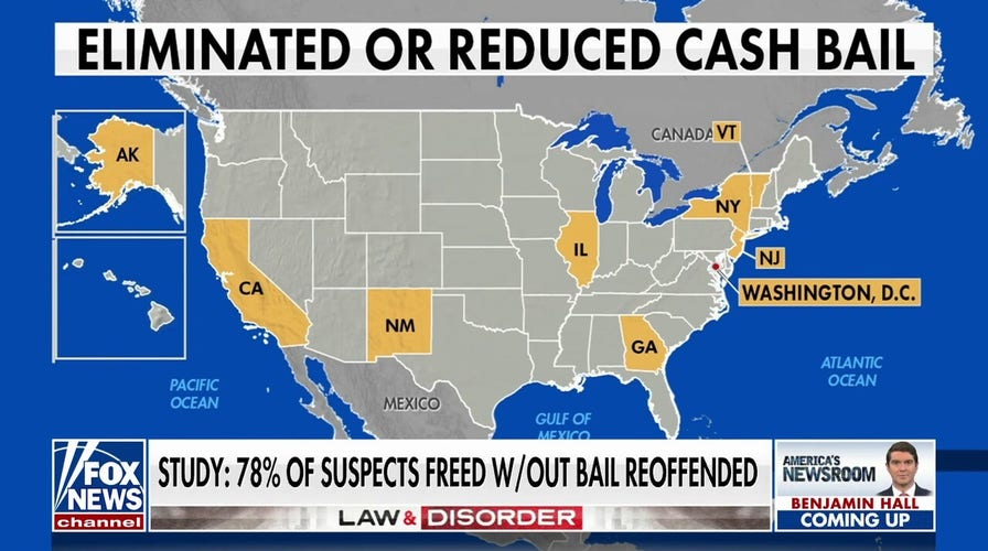 Democrats' zero-cash bail policies may be backfiring, studies show