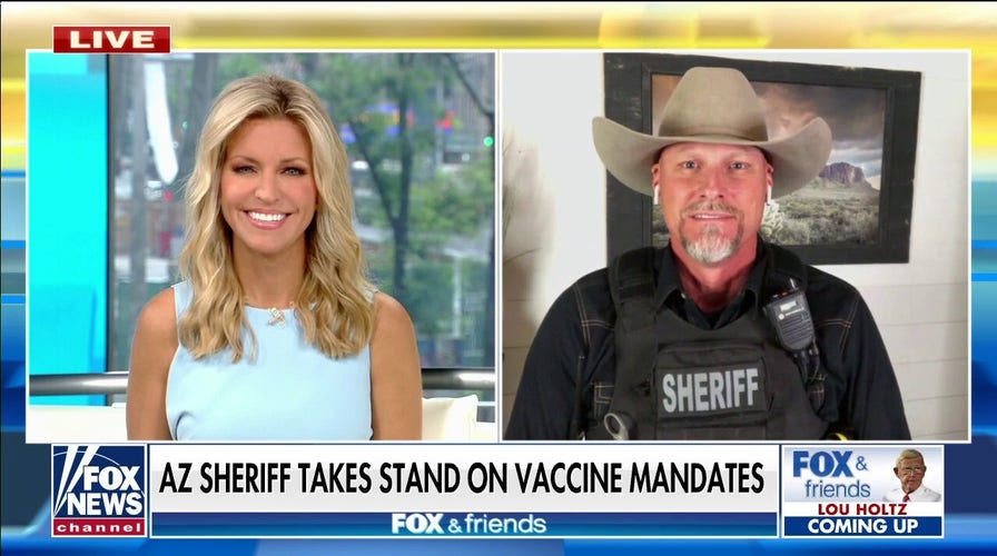 Arizona sheriff slams 'weak leadership' calling for vaccine mandates