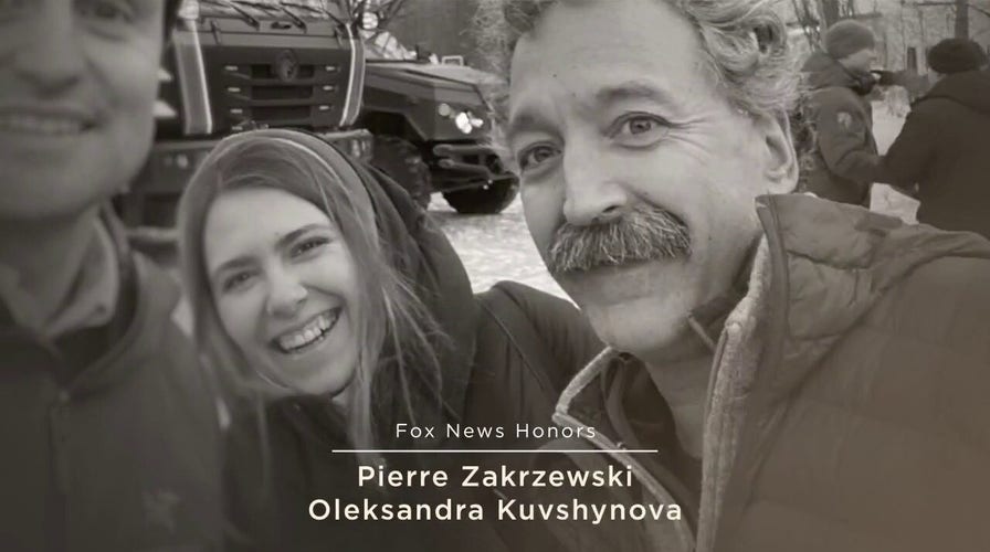 Fox News honors Pierre Zakrzewski and Oleksandra Kuvshynova