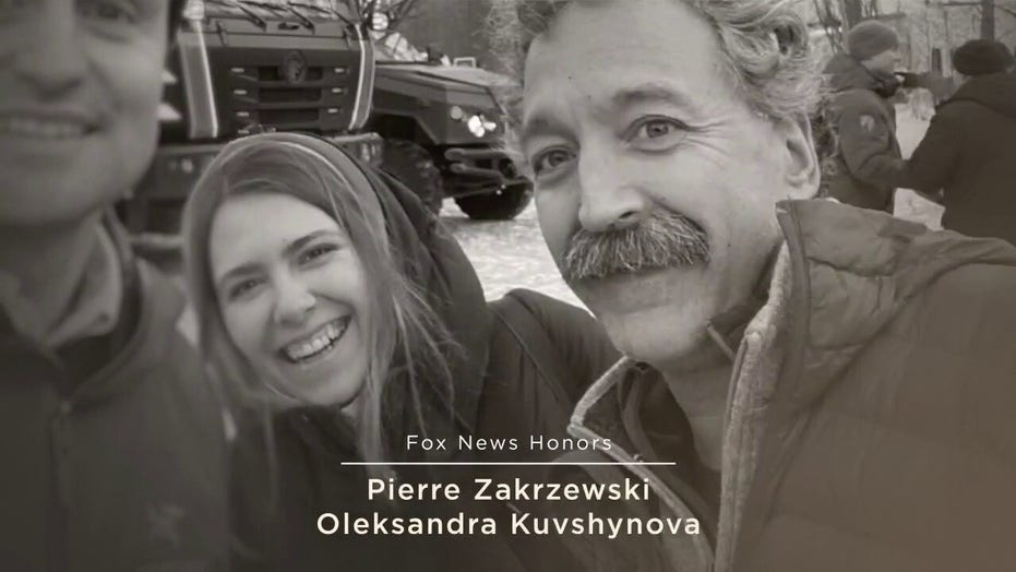 Funeral held for Fox News cameraman Pierre Zakrzewski in Ireland