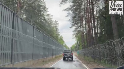 WATCH: Polish troops patrol NATO's front line with Belarus