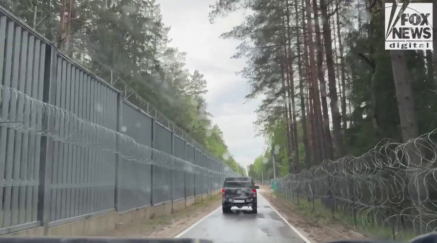 WATCH: Polish troops patrol NATO's front line with Belarus