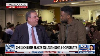 Chris Christie doubles down on criticism of Ramaswamy: 'A drunk driver on the debate stage'