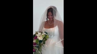 Dad walks daughter down the aisle after undergoing emergency heart surgery