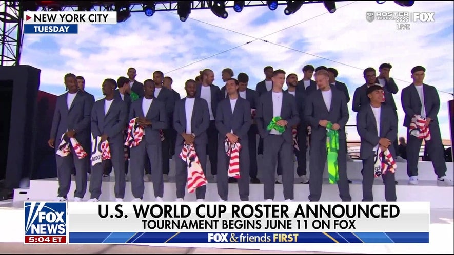 US World Cup roster announced ahead of June 11 tournament kick-off