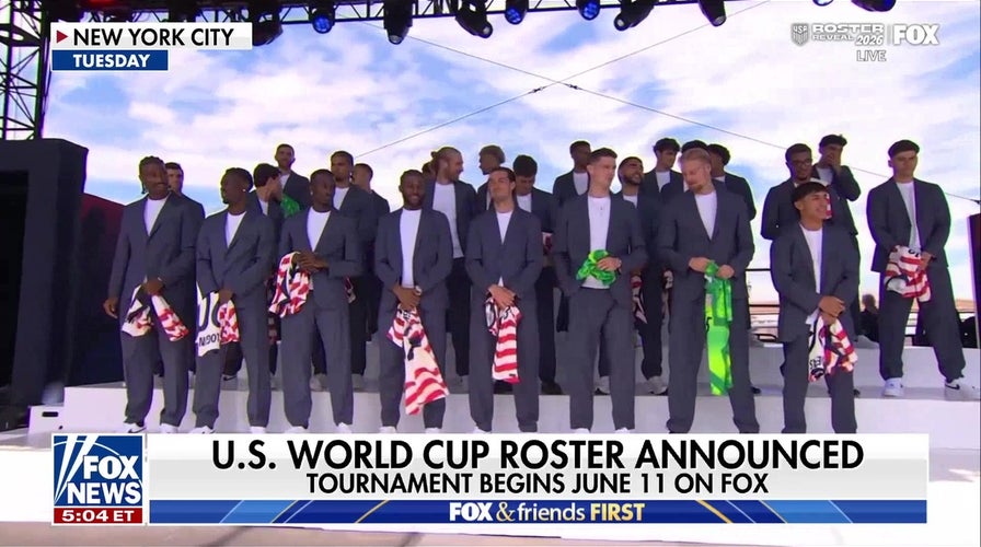 US World Cup roster announced ahead of June 11 tournament kick-off
