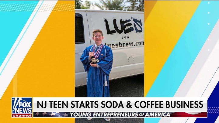 Teen entrepreneur sells craft sodas and coffee, donates to charity