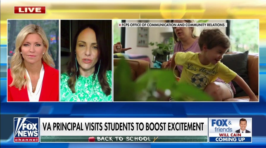 Virginia principal goes door-to-door to meet students after year of remote learning