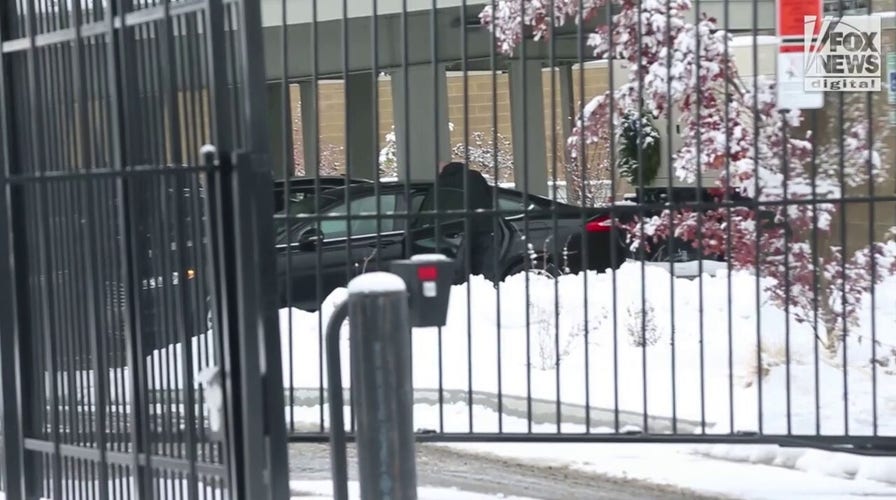 Moscow, Idaho Chief of Police James Fry arrives at the police station