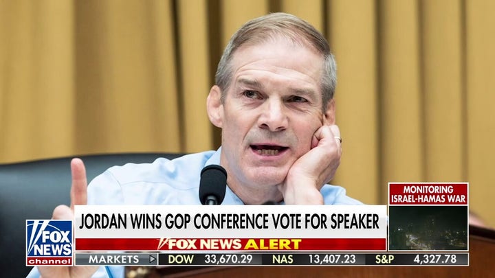 Jim Jordan nominated by GOP conference for speaker