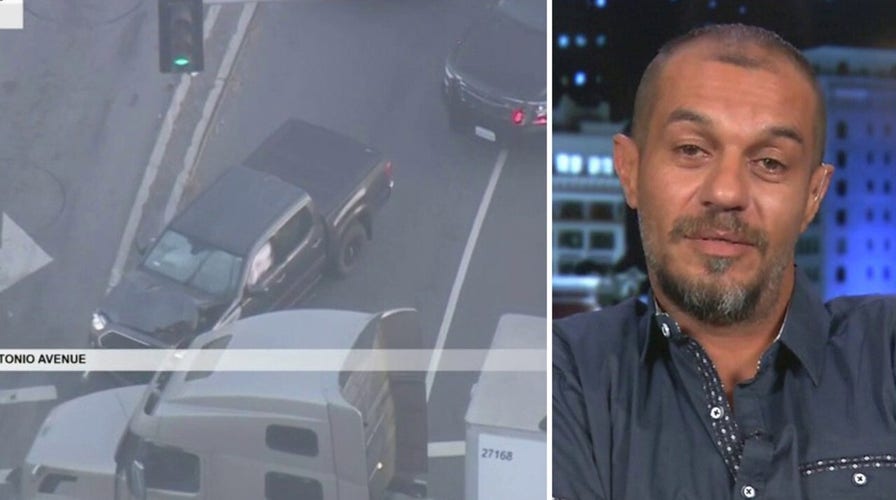 Trucker speaks out after stopping car chase involving murder suspect