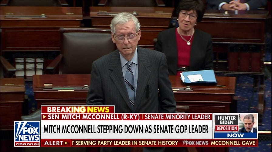 McConnell giving up Senate leadership position
