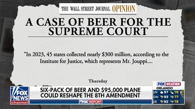 Pilot has a good chance of winning case regarding 6-pack of beer and a plane confiscation: Constitutional attorney