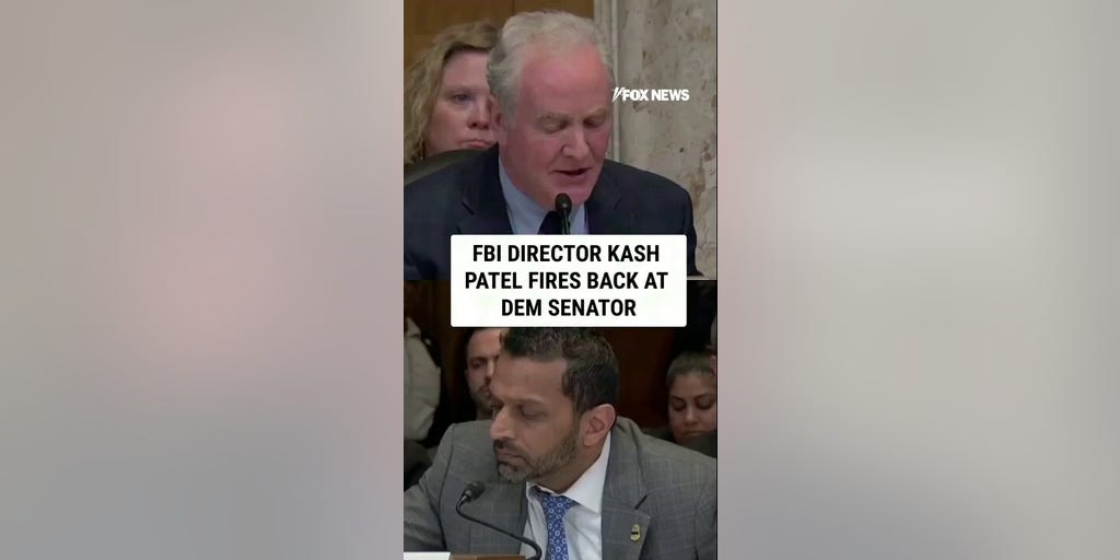 FBI Director Kash Patel FIRES BACK at Dem senator