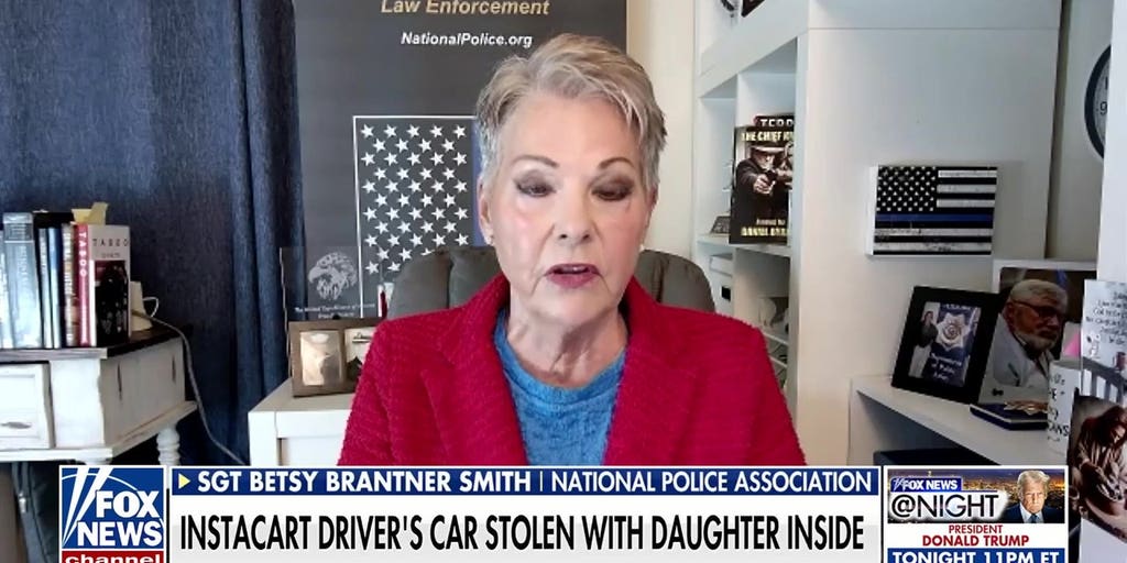 Police bodycam captures frantic rescue of toddler from stolen car