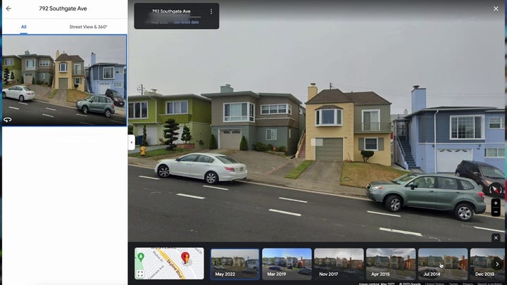 How to see what your home looked like years ago using Google Maps