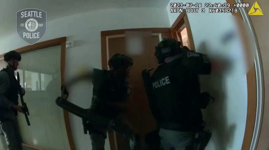 Suspect asks Seattle cops to shoot him after SWAT team takedown frees hostage women from naked man