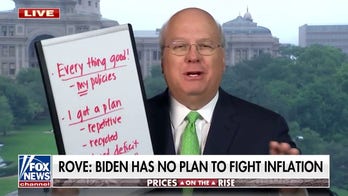 Karl Rove slams Biden economic policies resulting in inflation