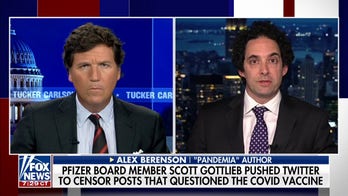 Pfizer board member Dr. Scott Gottlieb pushed 'Twitter to suppress people he didn't like': Alex Berenson