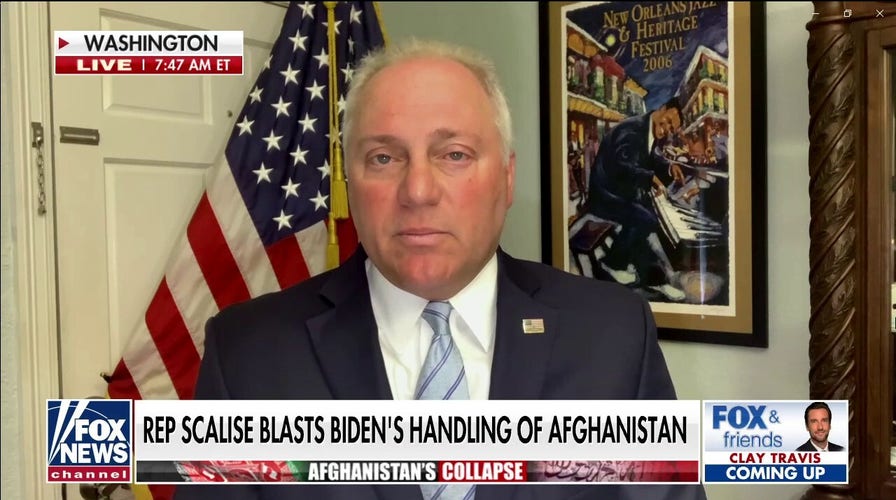 Rep. Scalise: Biden was ‘wasting time’ on spending bill amid Afghanistan evacuation
