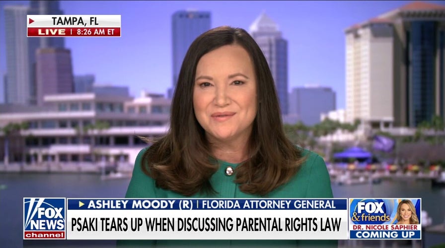 Psaki adding to ‘misinformation’ about Florida parental rights law: AG Moody
