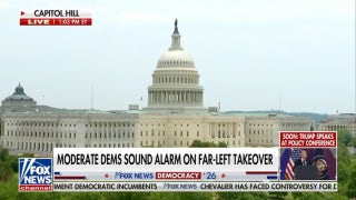 Democrats grapple with party veering to the far-left