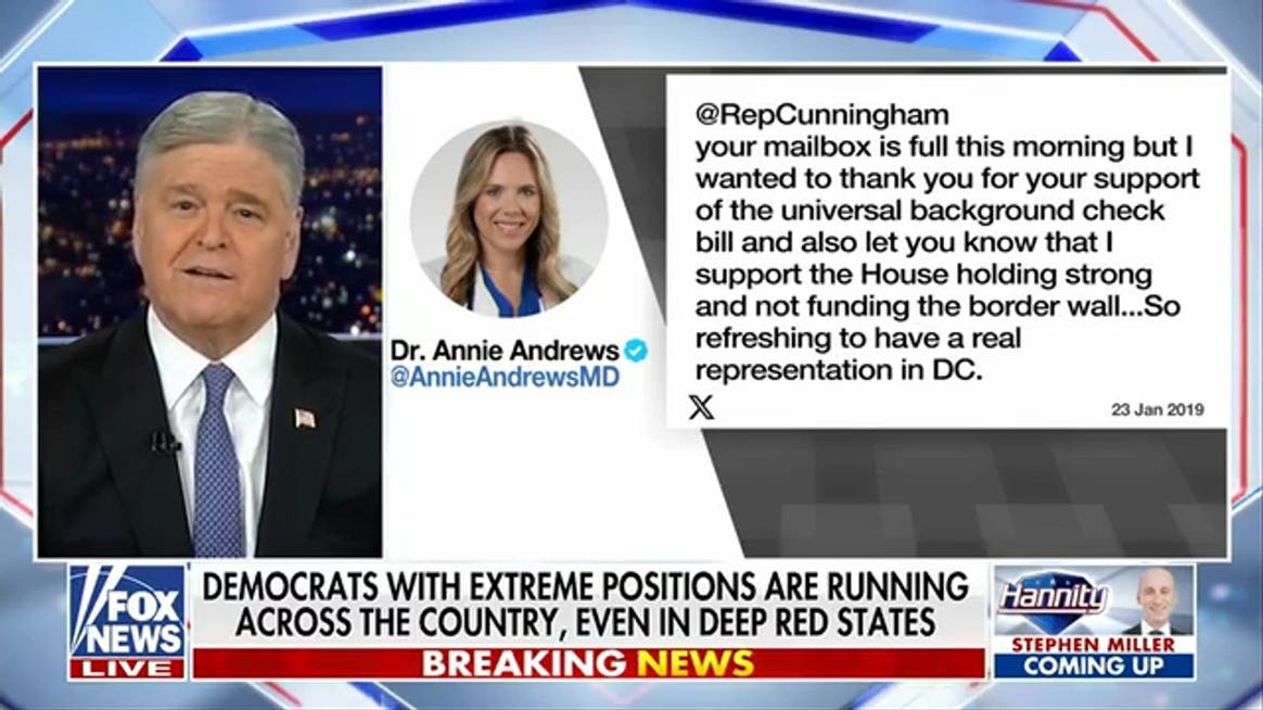 Sean Hannity: Do you want this far-left radical representing you?
