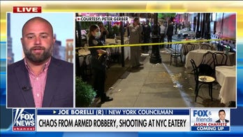 Diner shot in leg at high-end Manhattan restaurant