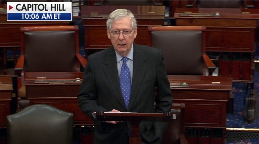 Mitch McConnell: America had to watch Senate 'spin its wheels' during 'national crisis'
