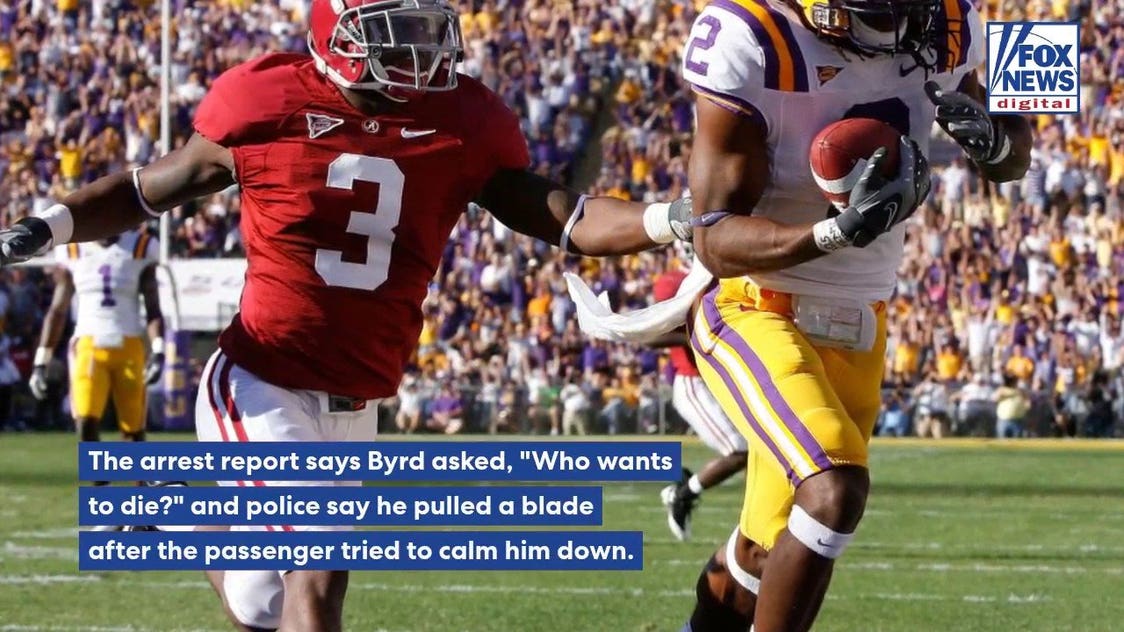 LSU legend Demetrius Byrd jailed after alleged blade brandish on bus