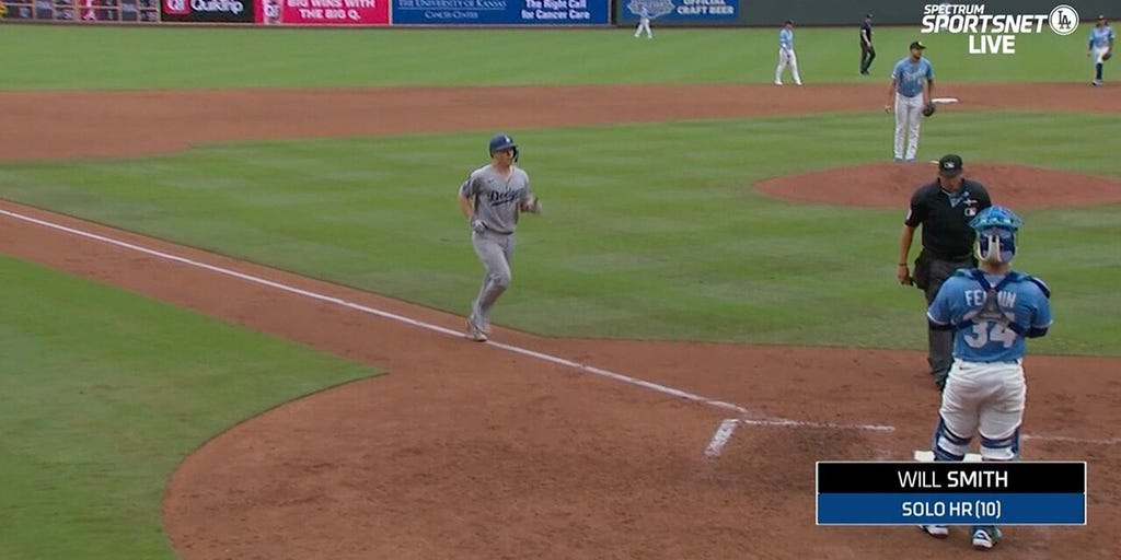 Dodgers' Will Smith hits solo home run vs. Royals