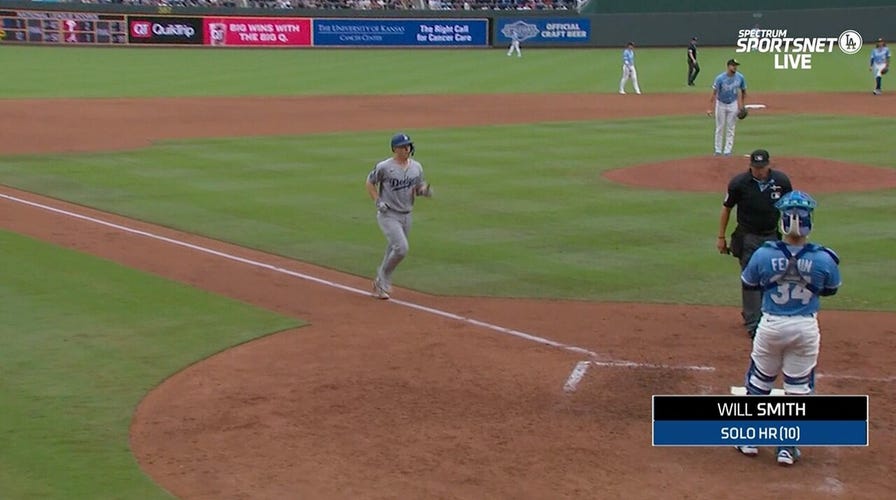 Dodgers' Will Smith hits solo home run vs. Royals