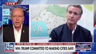 Steve Hilton calls Gavin Newsom 'all talk, no action'