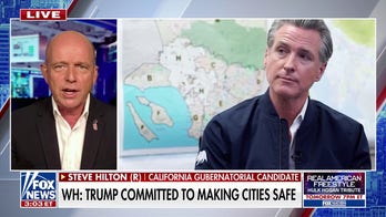Steve Hilton calls Gavin Newsom 'all talk, no action'