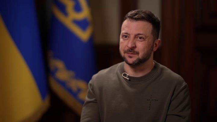 Greg Palkot interviews Ukrainian President Volodymyr Zelenskyy on 'critical moment' in war against Russia after aid package passes in Congress