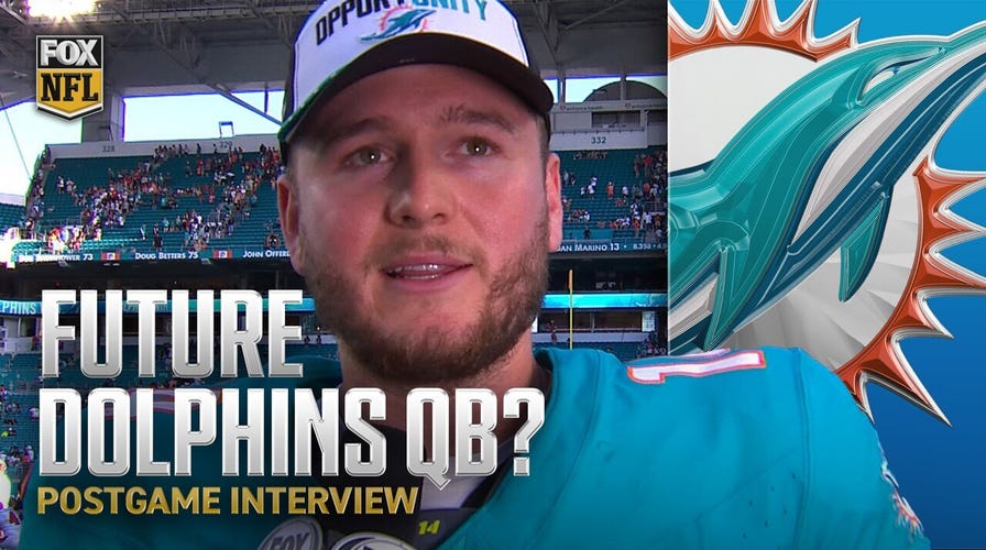 Quinn Ewers Earns First Career Win, Credits Defense in Victory Over Buccaneers😎🔥