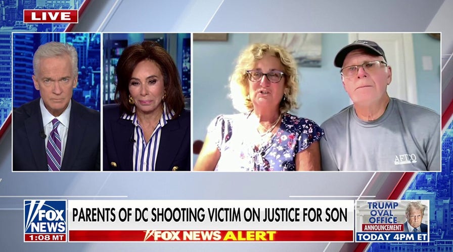 Parents of slain Capitol Hill intern tearfully thank Jeanine Pirro