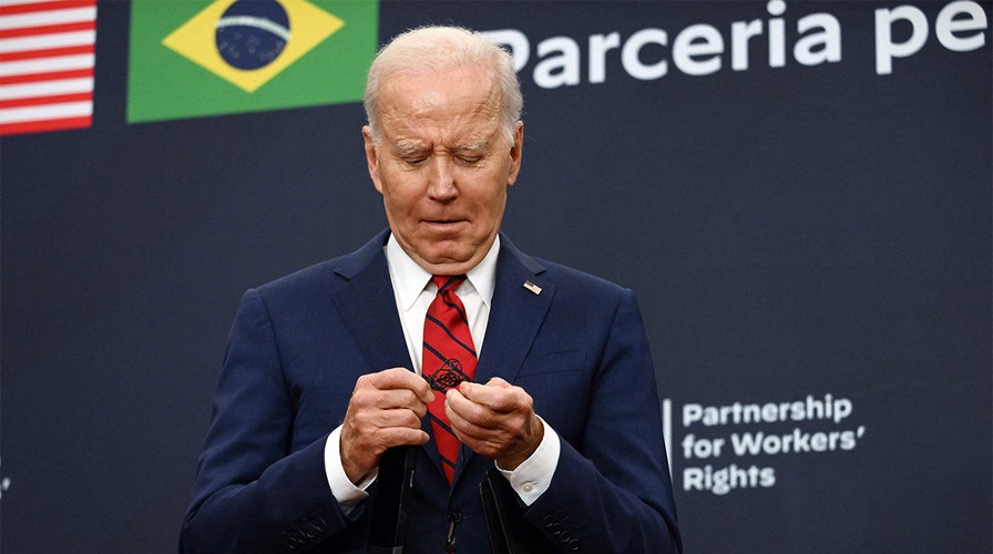 Biden forgets to shake hands with president of Brazil in latest awkward gaffe