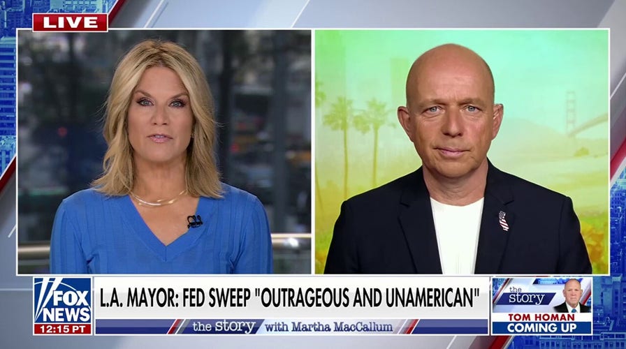 Newsom and Bass can 'look in the mirror' for the reason for ICE's presence, says California gubernatorial candidate