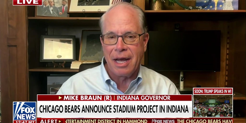 'We're not wafflers': Gov Mike Braun opens up about Chicago possibly losing the Bears to Indiana