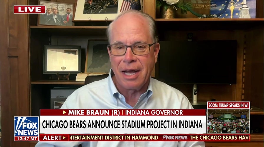'We're not wafflers': Gov Mike Braun opens up about Chicago possibly losing the Bears to Indiana