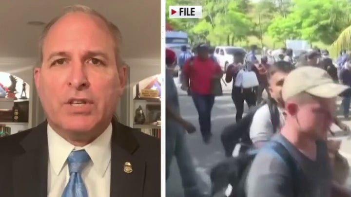 Illegal caravans headed to border due to Biden's 'open door policy': Mark Morgan