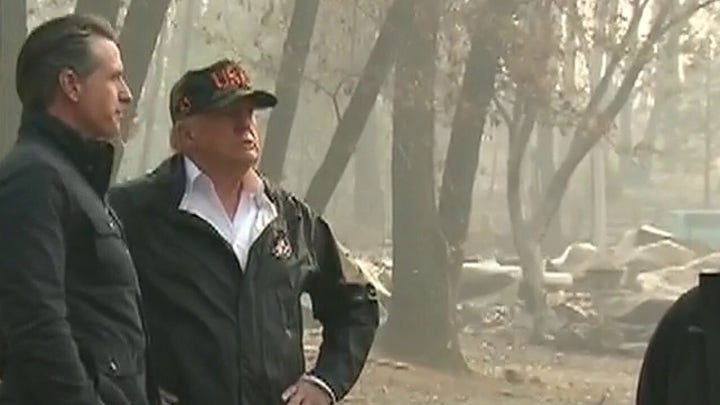 Trump to survey wildfire damage in California