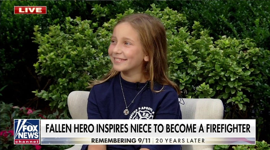 Niece of fallen 9/11 first responder wants to become firefighter in uncle's honor
