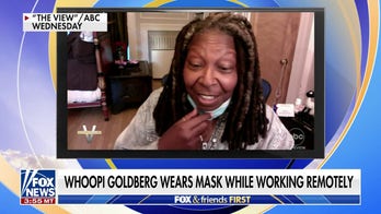 Joe Concha reacts to Whoopi Goldberg wearing a mask while working remotely: 'This is all theater' 