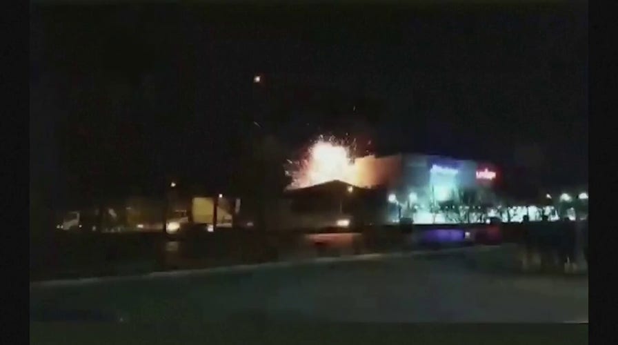 Iran blames Israel for drone strike caught on video, threatens