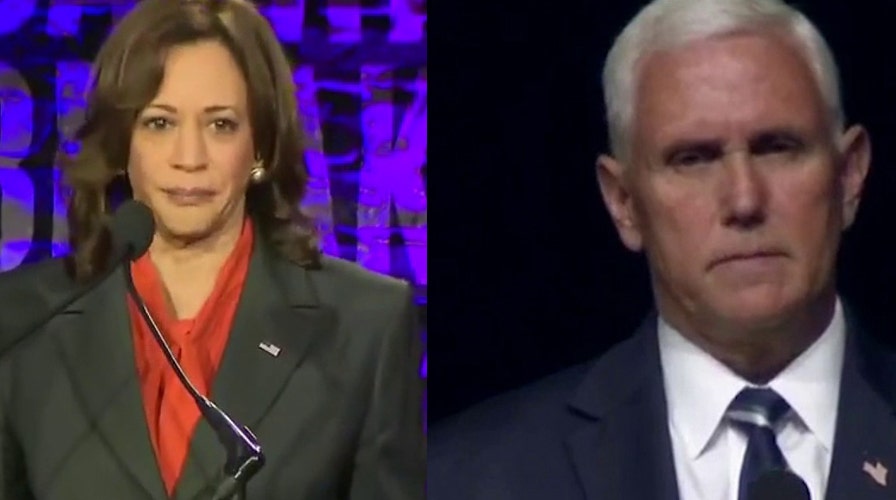 Kamala Harris, Mike Pence spar over abortion rights
