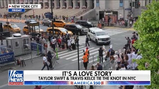 Taylor Swift and Travis Kelce tie the knot in NYC